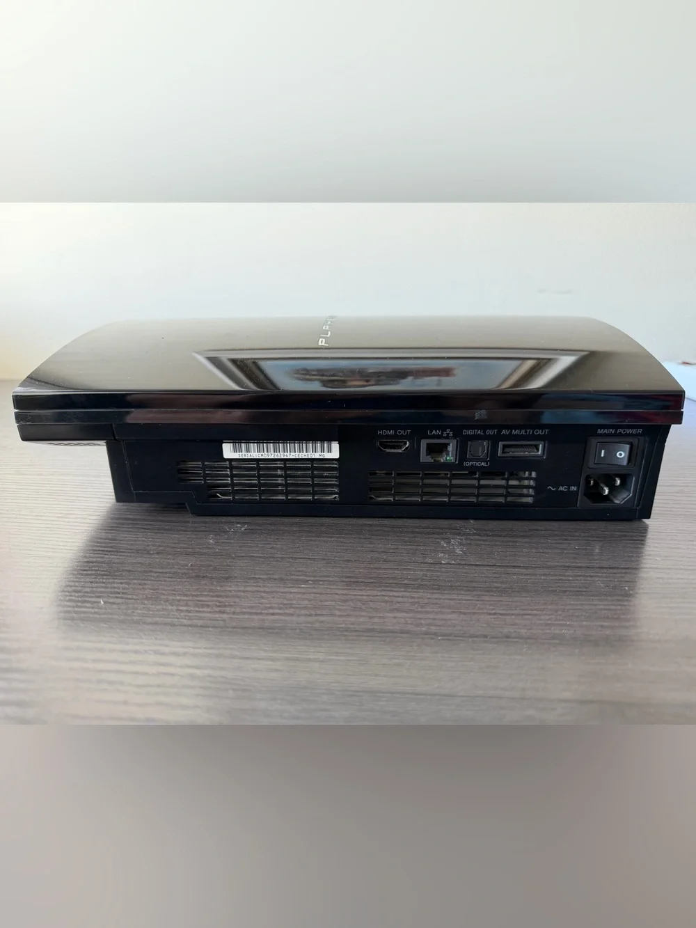Sony PlayStation 3 PS3 Backwards Compatible Console CECHE01 80GB Bundle Tested